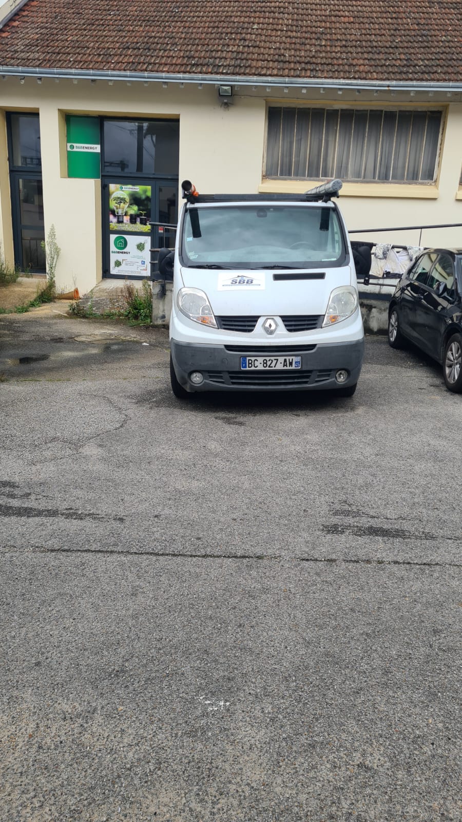 Renault Trafic SBB — équipe d'intervention