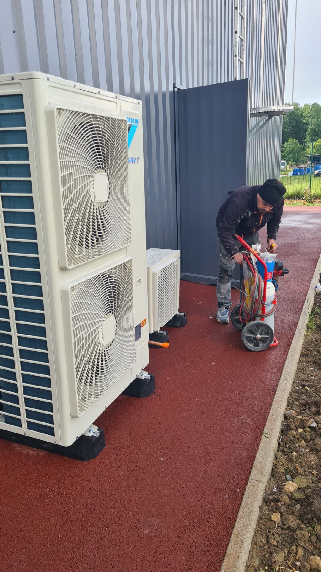 Groupes Daikin VRV IV — mise en service bâtiment tertiaire