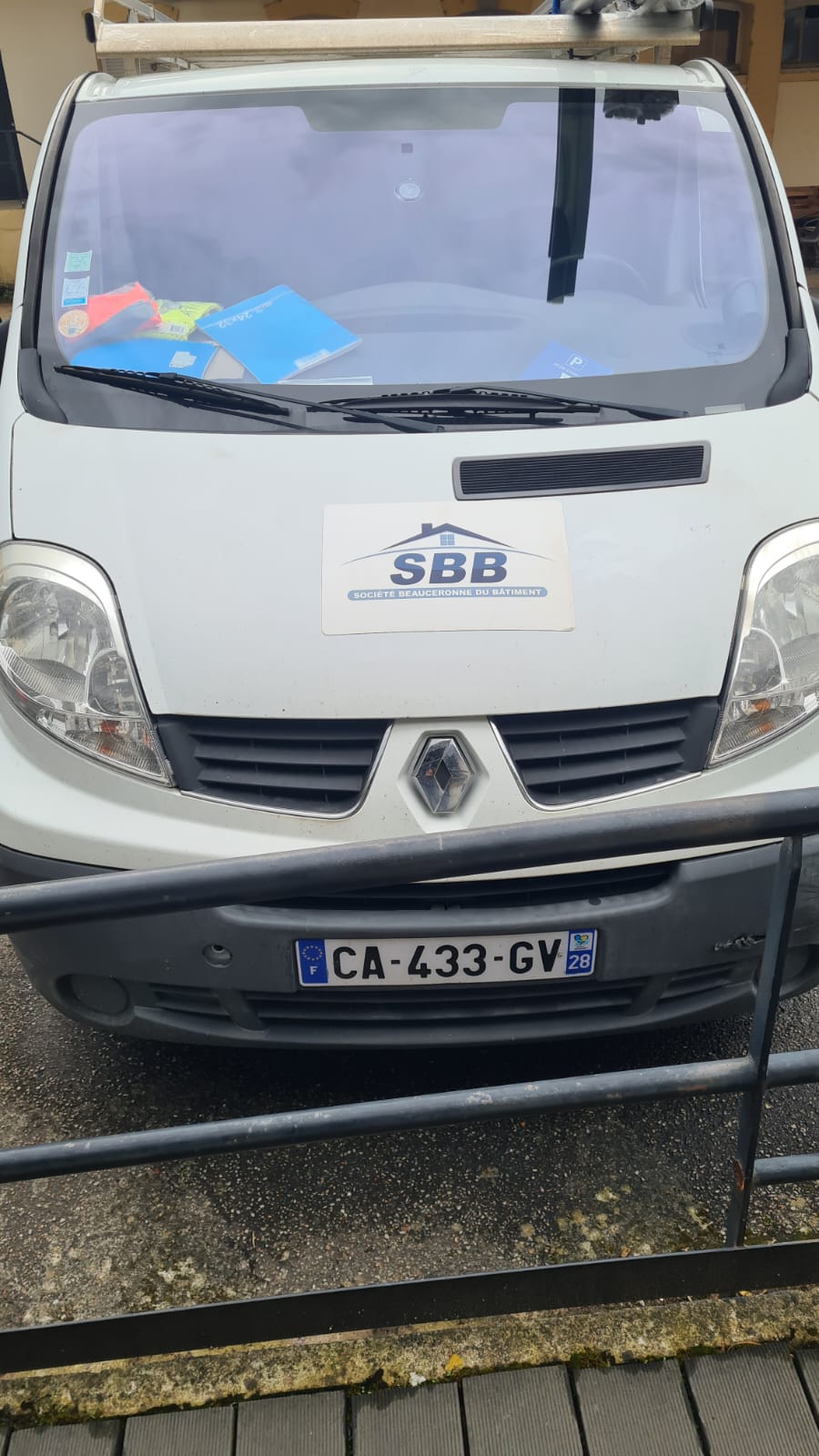 Agence SBB — véhicule utilitaire prêt à intervenir